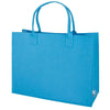 Logomark Light Blue Remy Recycled Gussetted Tote Bag