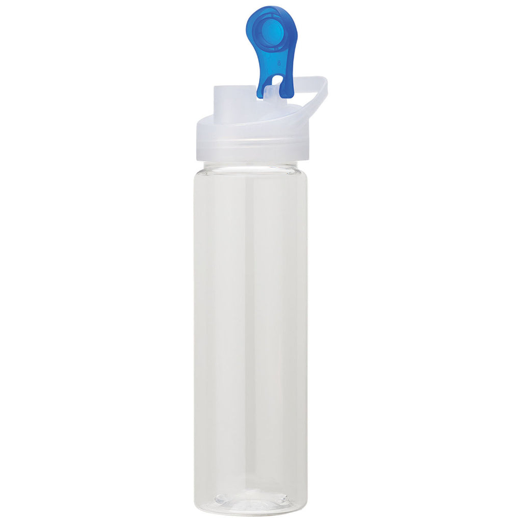 Logomark Blue NEWPORT VII 25 oz. PET Bottle with Chug Spout