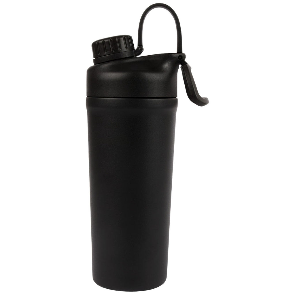 Logomark Black Longden 26 oz. Double Wall, Stainless Steel Shaker Bottle