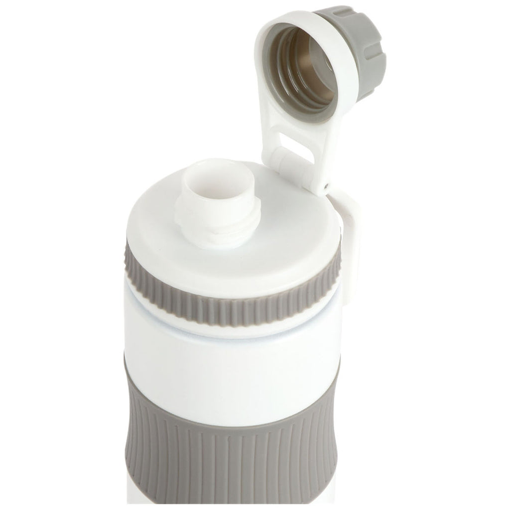 Logomark Grey Prescott 26 oz. Single Wall Recycled Stainless Steel Bottle