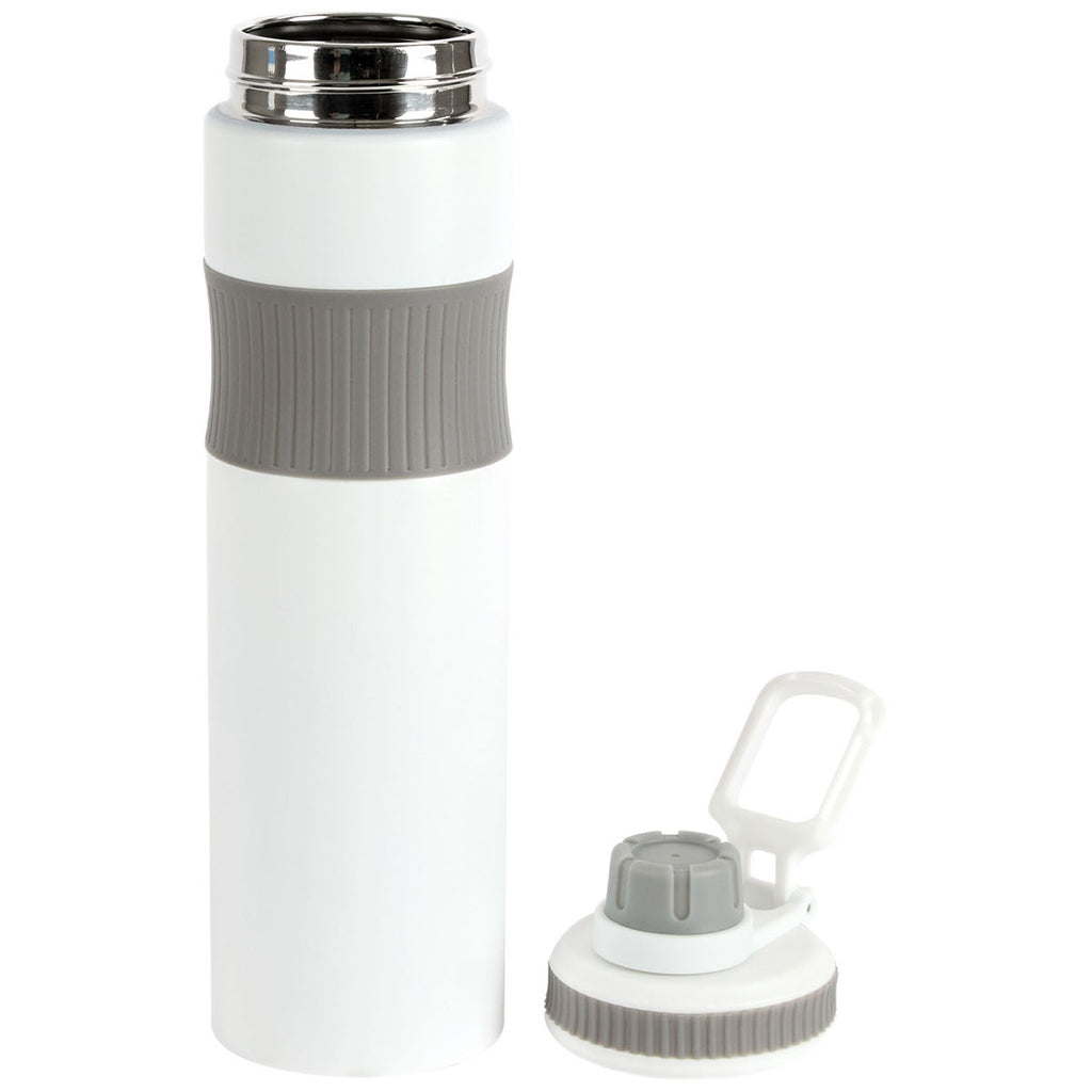Logomark Grey Prescott 26 oz. Single Wall Recycled Stainless Steel Bottle
