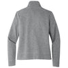 Port Authority Women's Grey Heather Network Fleece Jacket