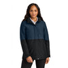 Port Authority Women's Dress Blue Navy/Deep Black Insulated Heavy Ripstop Jacket