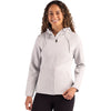 Cutter & Buck Women's Solitare Roam Epic Comfort Recycled Full Zip Hooded Jacket