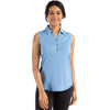Cutter & Buck Women's Dark Atlas Heather Forge Eco Stretch Recycled Sleeveless Polo