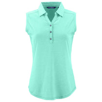 Cutter & Buck Women's Fresh Mint Forge Eco Stretch Recycled Sleeveless Polo