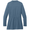 Port Authority Women's Dusk Blue Breakwater Open Cardigan