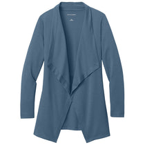 Port Authority Women's Dusk Blue Breakwater Open Cardigan