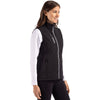 Clique Women's Black Telemark Eco Stretch Softshell Vest