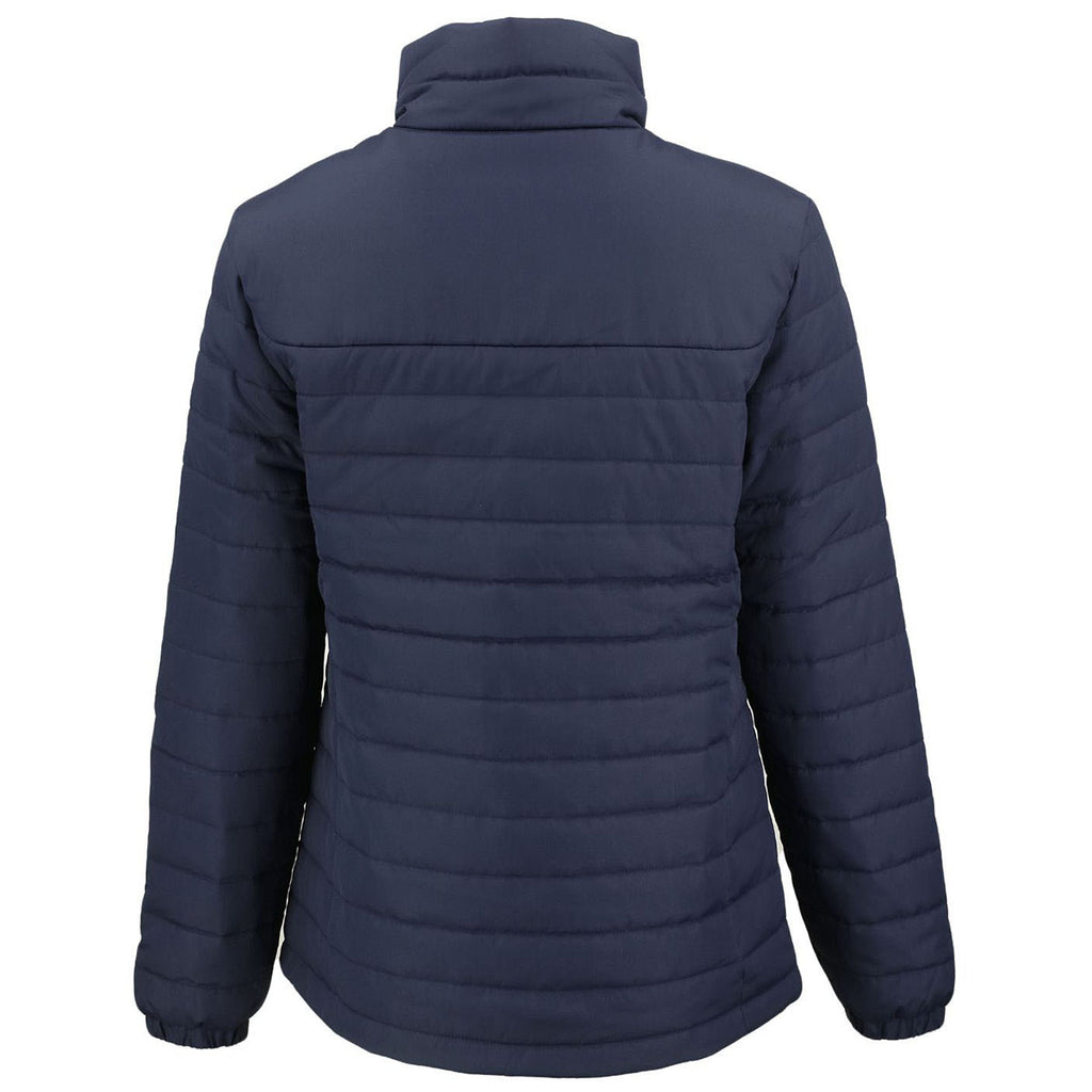 Clique Women's Dark Navy Elevation Eco Full Zip Puffer Jacket