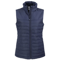 Clique Women's Dark Navy Elevation Eco Full Zip Puffer Vest