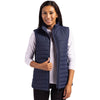 Clique Women's Dark Navy Elevation Eco Full Zip Puffer Vest