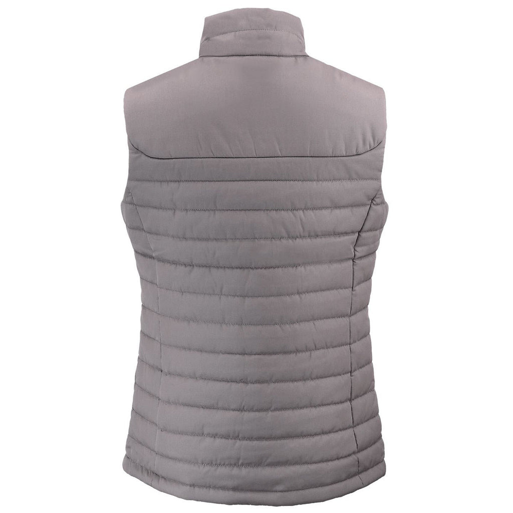 Clique Women's Pure Slate Elevation Eco Full Zip Puffer Vest