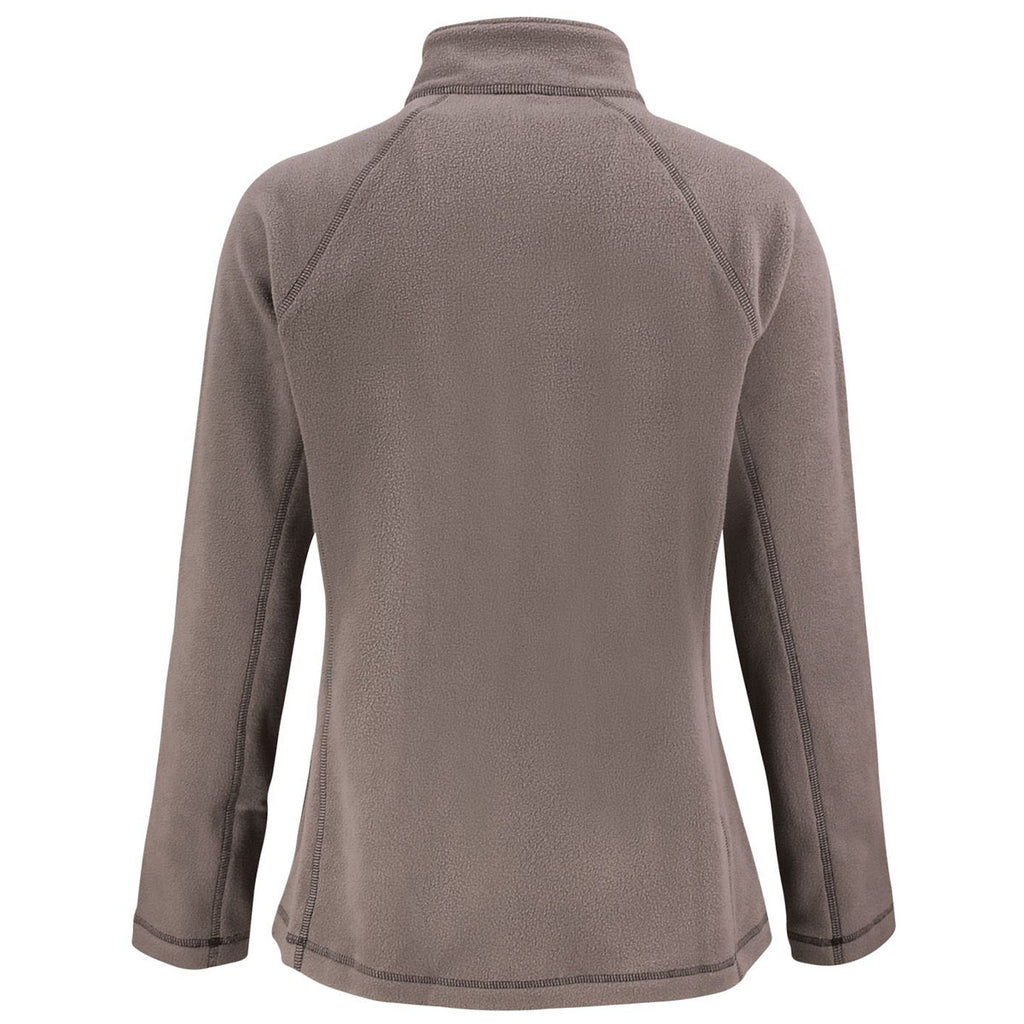 Clique Women's Pure Slate Powder Fleece Full Zip Jacket