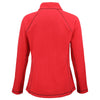 Clique Women's Red Powder Fleece Full Zip Jacket