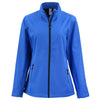 Clique Women's Royal Blue/Black Tempo Stretch Full Zip Softshell Jacket