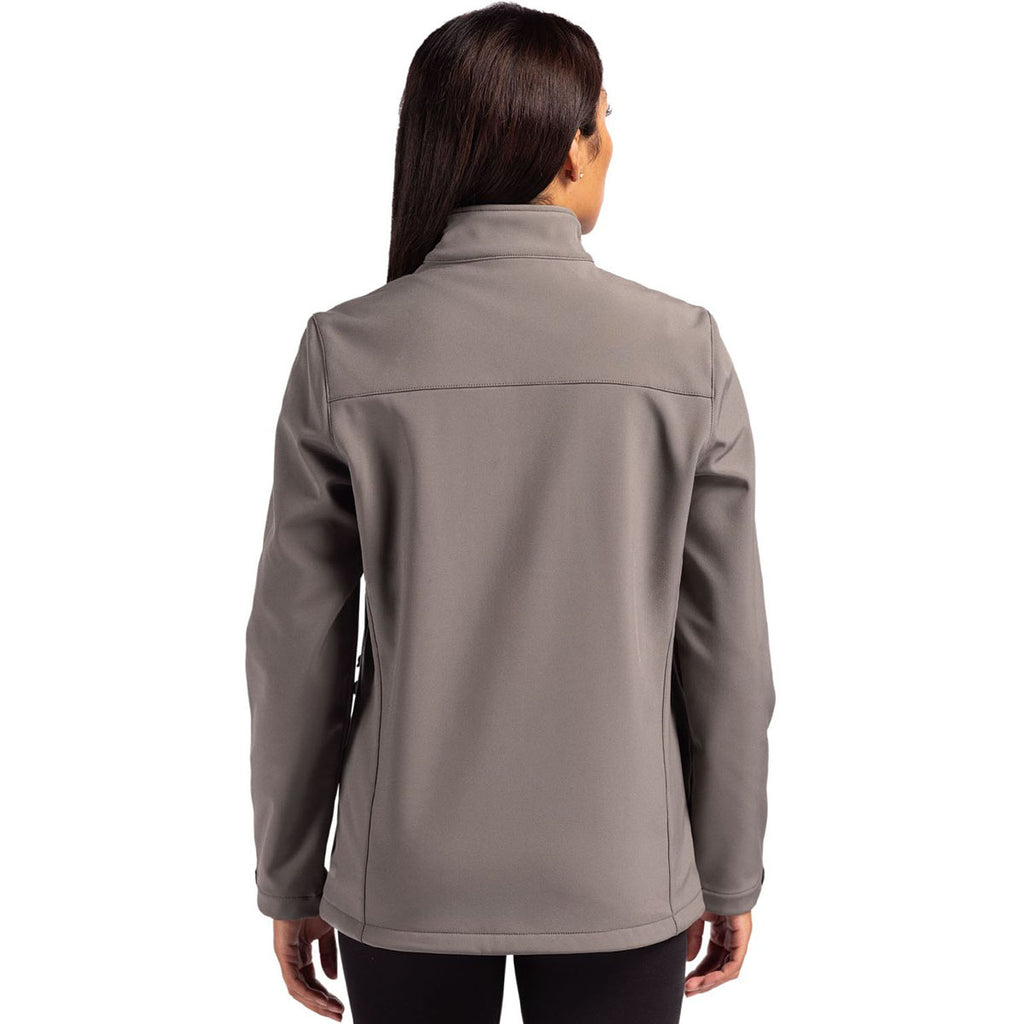 Clique Women's Pure Slate Tempest Waterproof Full Zip Softshell Jacket