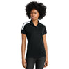 Sport-Tek Women's Black/ White Competitor United Polo