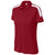 Sport-Tek Women's Deep Red/ White Competitor United Polo