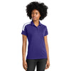 Sport-Tek Women's Purple/ White Competitor United Polo