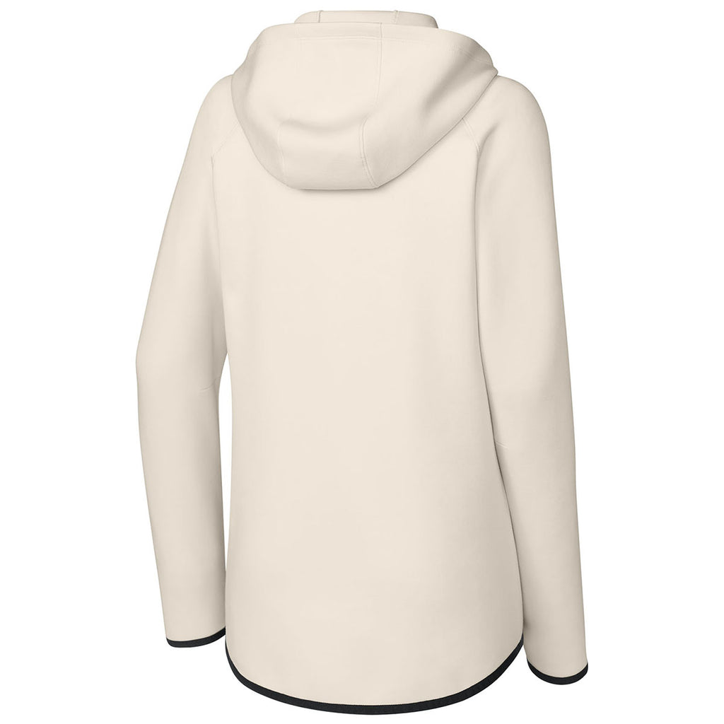 Sport-Tek Women's Ecru Phenom Full-Zip Hoodie