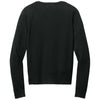 Port Authority Women's Deep Black Easy Care Crewneck Cardigan Sweater