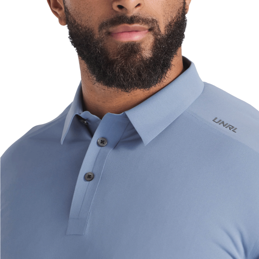 UNRL Men's Storm Blue Legend Polo