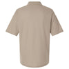 Harriton Men's Khaki Maverick CVC Pique Polo