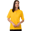 Harriton Women's Sunray Yellow Maverick CVC Pique Polo