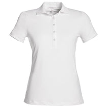 Fairway & Greene Women's White Claire Tech Polo