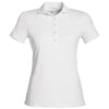 Fairway & Greene Women's White Claire Tech Polo