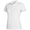 Fairway & Greene Women's White Claire Tech Polo