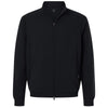 Jaanuu Men's Black Wolfe Everyday Full-Zip 6-Pocket Scrub Jacket