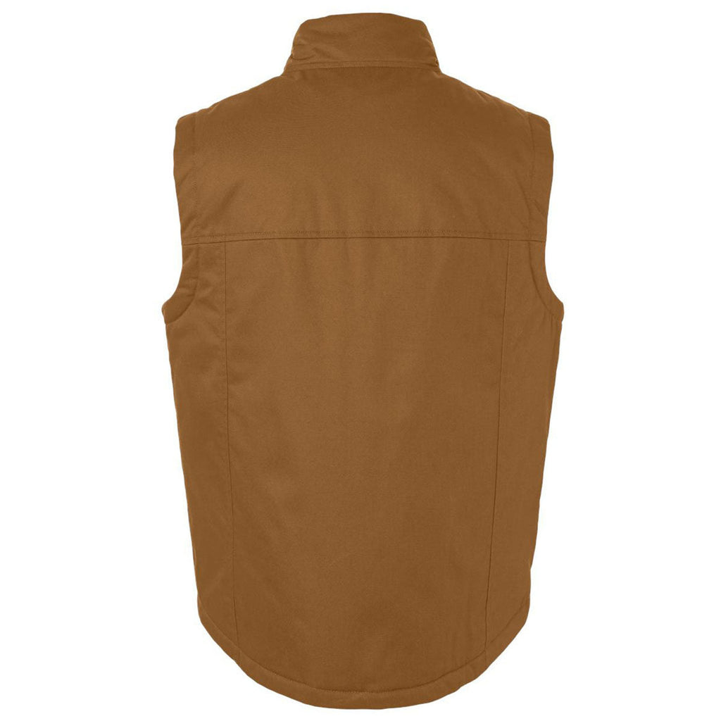 Harriton Unisex Duck Brown ClimaBloc Station Vest
