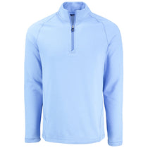 Cutter & Buck Men's Atlas Heather Peshastin Eco Fleece Recycled Half Zip Pullover