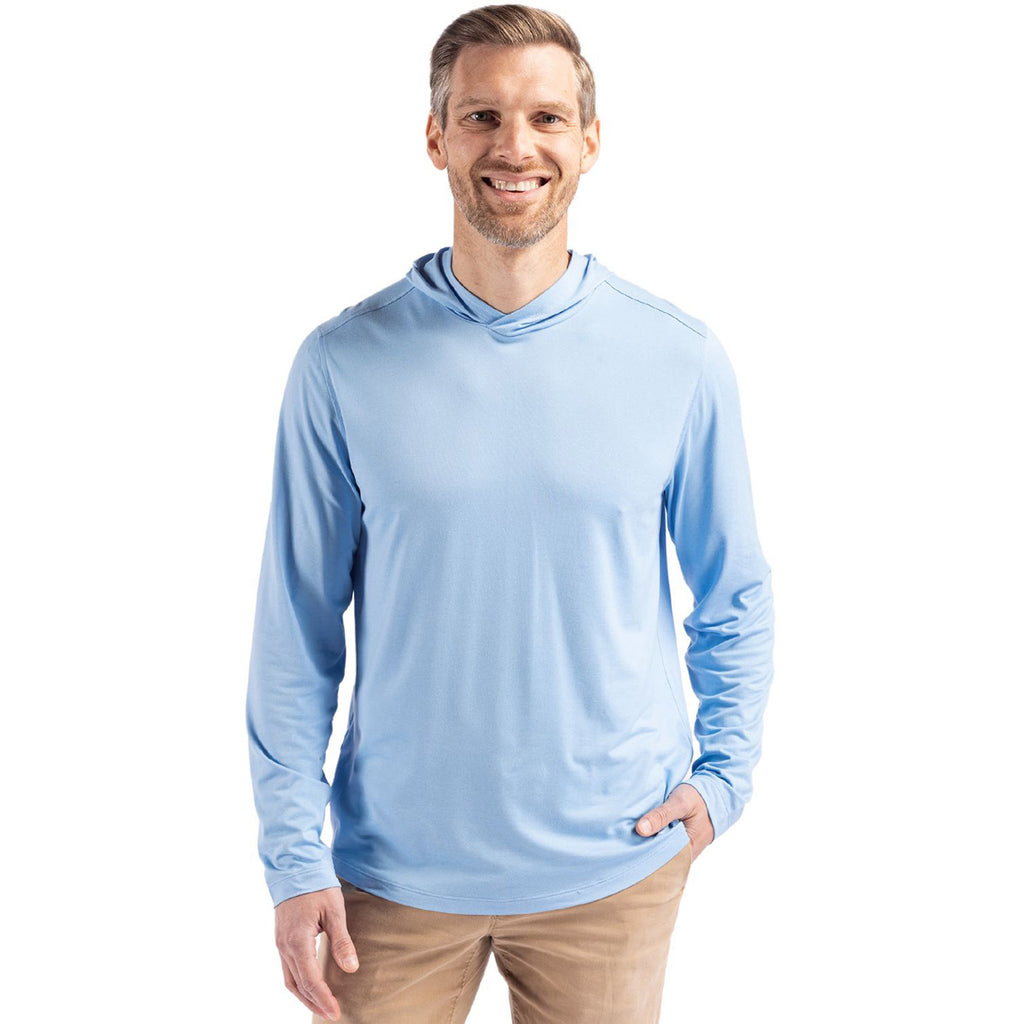 Cutter & Buck Men's Atlas Coastline Epic Comfort Eco Recycled Hooded Shirt