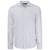 Cutter & Buck Men's White Advantage Tri-Blend Eco Soft Pique Long Sleeve Knitted Button Down