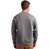 Cutter & Buck Men's Elemental Grey Roam Recycled Crew Neck Pullover