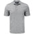 Cutter & Buck Men's Black Pike Eco Diamond Dot Print Recycled Polo