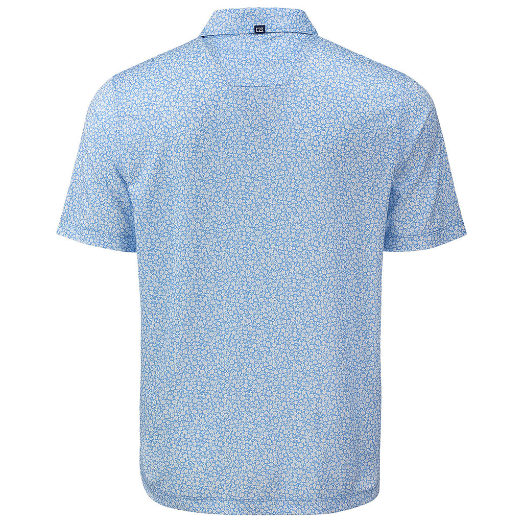 Cutter & Buck Men's Atlas Pike Eco Flora Print Polo