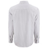Cutter & Buck Men's Concrete/White Skyline Epic Confidence Recycled Gingham Long Sleeve Dress Shirt