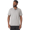 Glyder Men's Dark Grey Heather Eagle Pique Polo