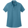 Mercer+Mettle Women's Harbor Blue Heather Recharge Jersey Polo