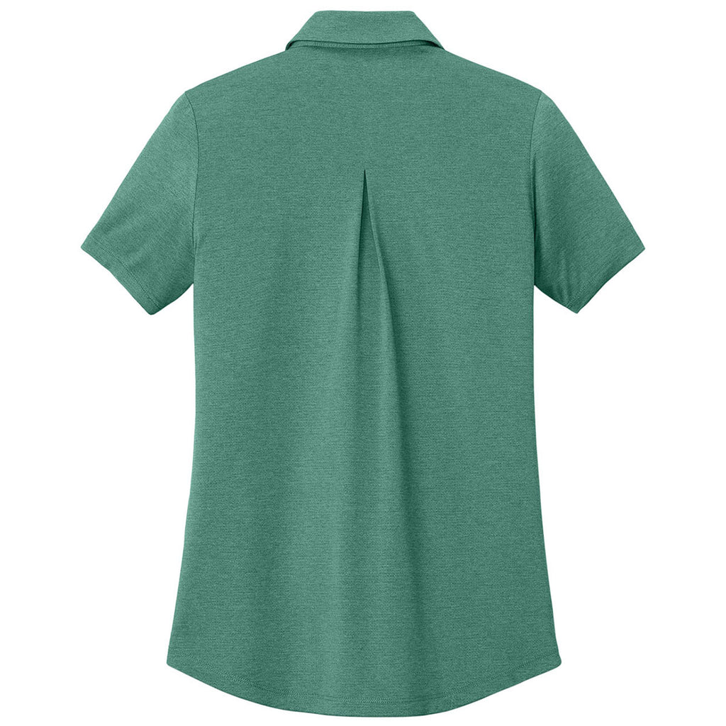 Mercer+Mettle Women's Sage Heather Recharge Jersey Polo
