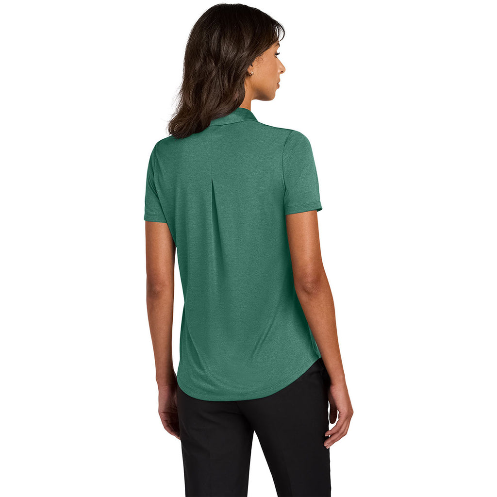 Mercer+Mettle Women's Sage Heather Recharge Jersey Polo