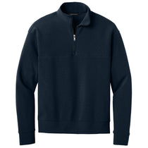 Mercer+Mettle Men's Night Navy Linear Texture 1/4-Zip