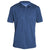 ANETIK Men's Navy Heathered Low Pro Tech Polo