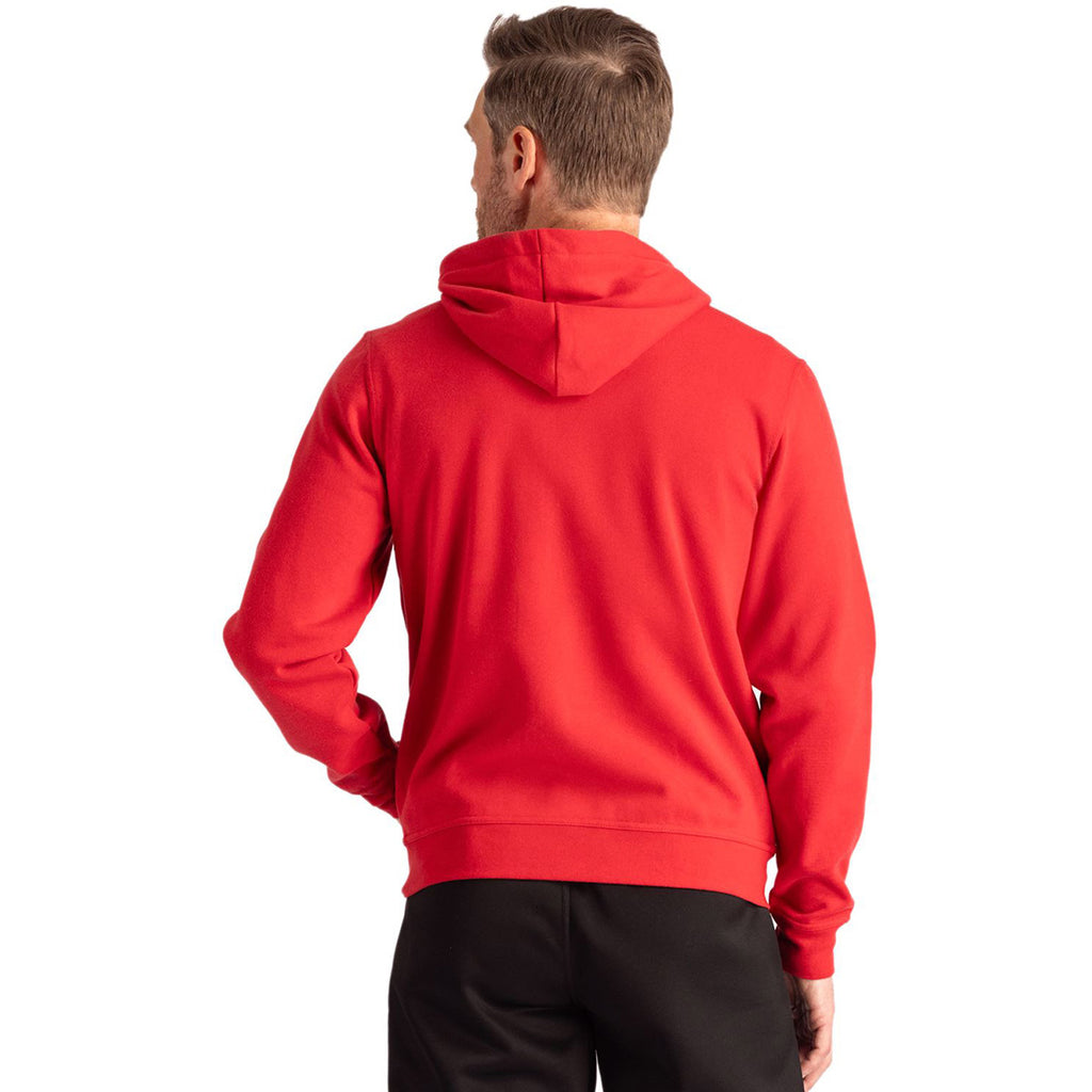 Clique Unisex Red Stockholm Full Zip Hoodie