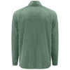 Clique Men's Bottle Green Heather Dash Recycled Quarter Zip Pullover