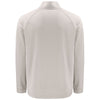 Clique Men's Silver Grey Heather Dash Recycled Quarter Zip Pullover